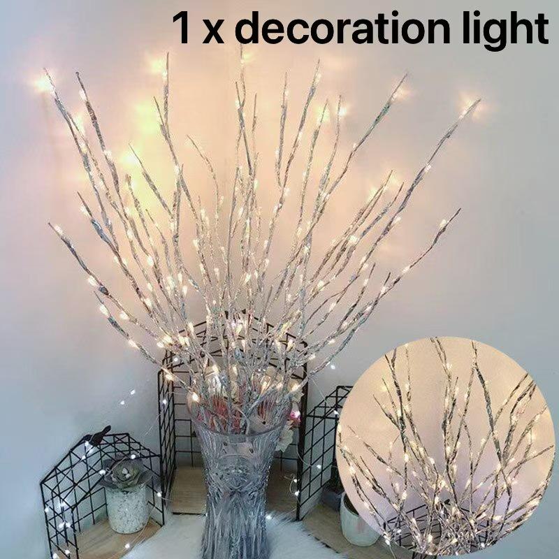 

Имитация ветки дерева 20 светодиодных гирлянд рождественские украшения для дома украшения на рождественскую елку новогодний декор