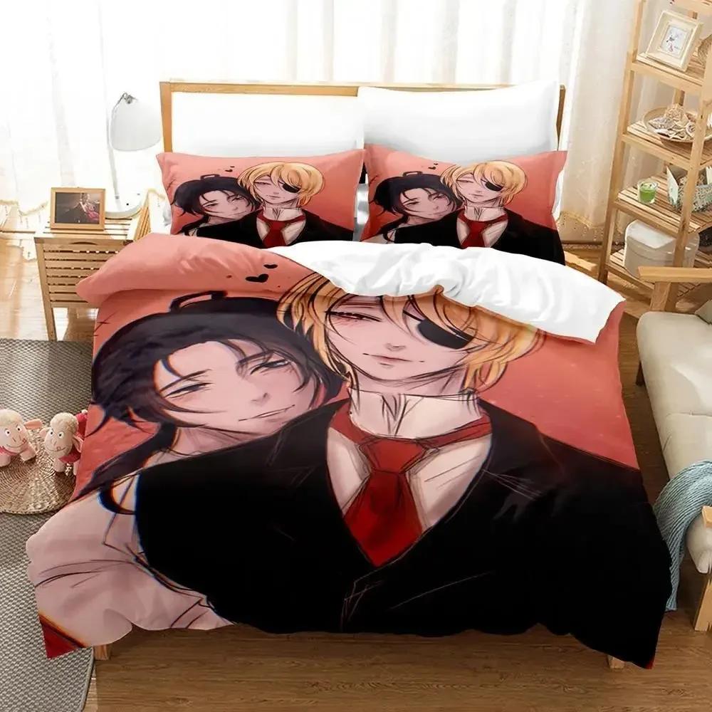 Moriarty the Patriot Bedding Set Single Twin Full Queen King Size Bed Set Aldult Kid Bedroom Duvet Cover Sets Anime Double Suit