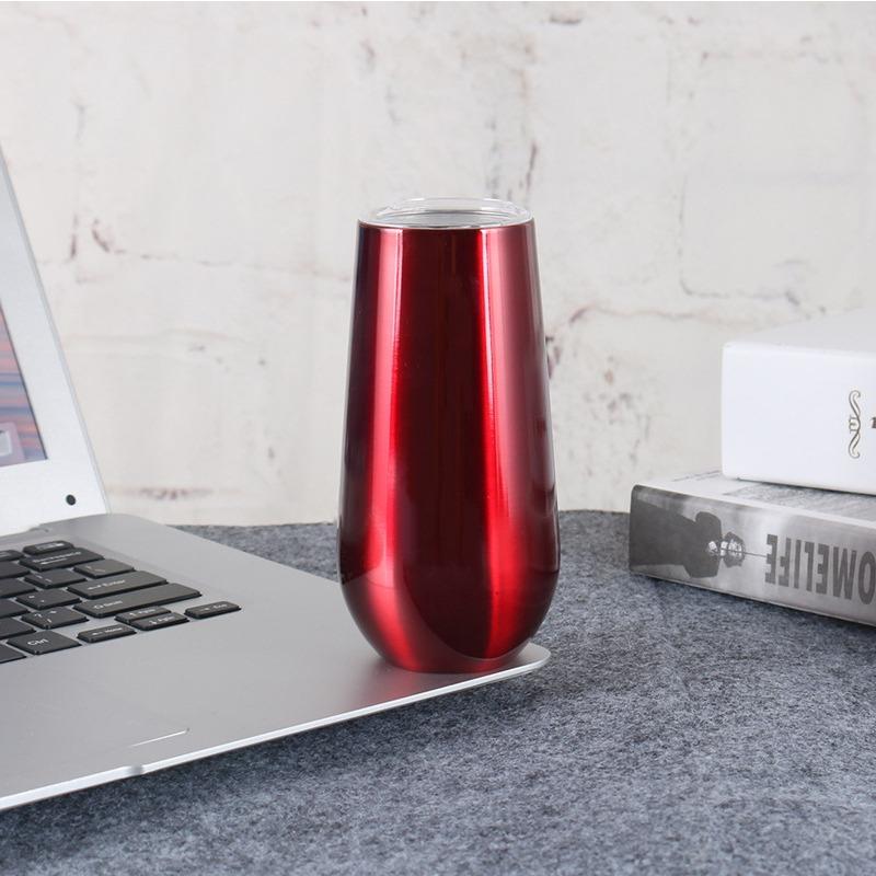 Stainless Steel Wine Glass Beer Glass Swig Eggshell Cup Ice Bully Cup Vacuum Water Cup