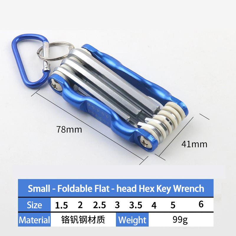 Multifunctional Portable Folding Hex Wrench 8 In 1 Hand Tool Hex Key Screwdriver Set - Suitable for Home Quality Hand Tool BS001
