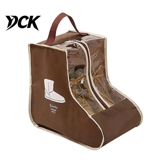 Tall Boot Organizer Boots Storage Bag with Zipper And Handle, Portable Transparent PVC Dust Reinforced Handle Case Proof Organizer, Dust-proof