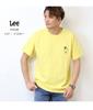 Lee Official Short Sleeve Bulldog Print Yellow Small T-Shirt LT3076-117