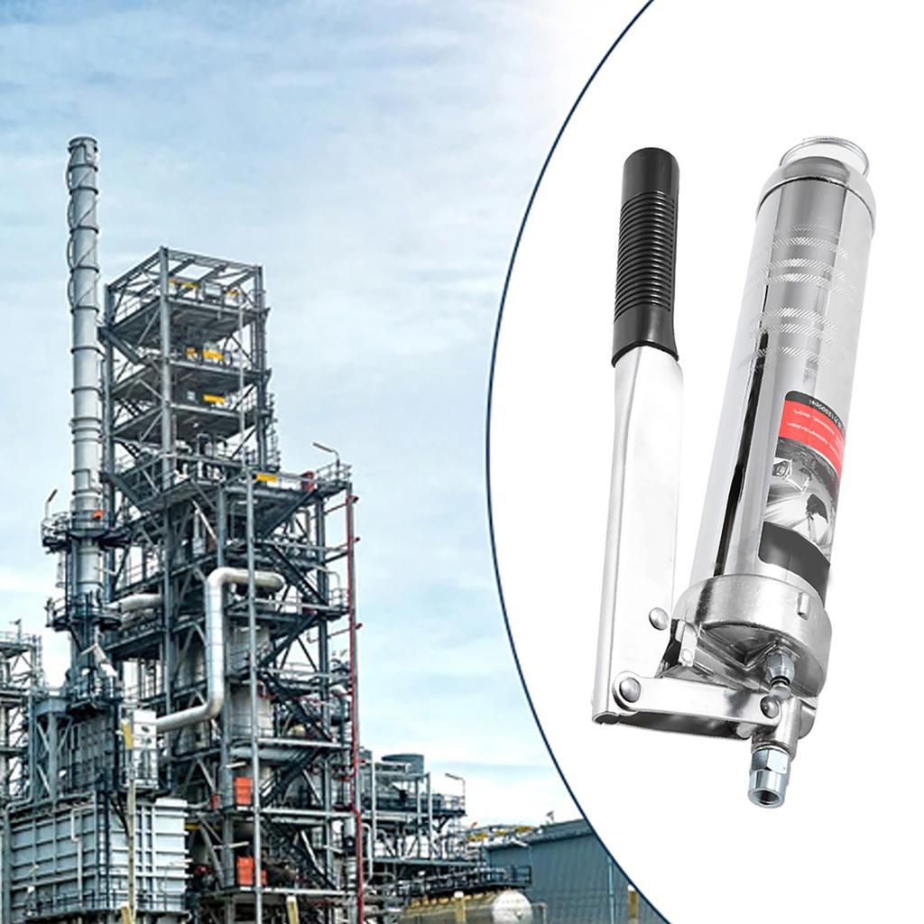 400CC Hochdruck-Luftfettpresse Pneumatische Fettpresse Kartuschenschmierung Manuelles Werkzeug Pneumatische Fettpresse Fettpresse Luftfettpresse