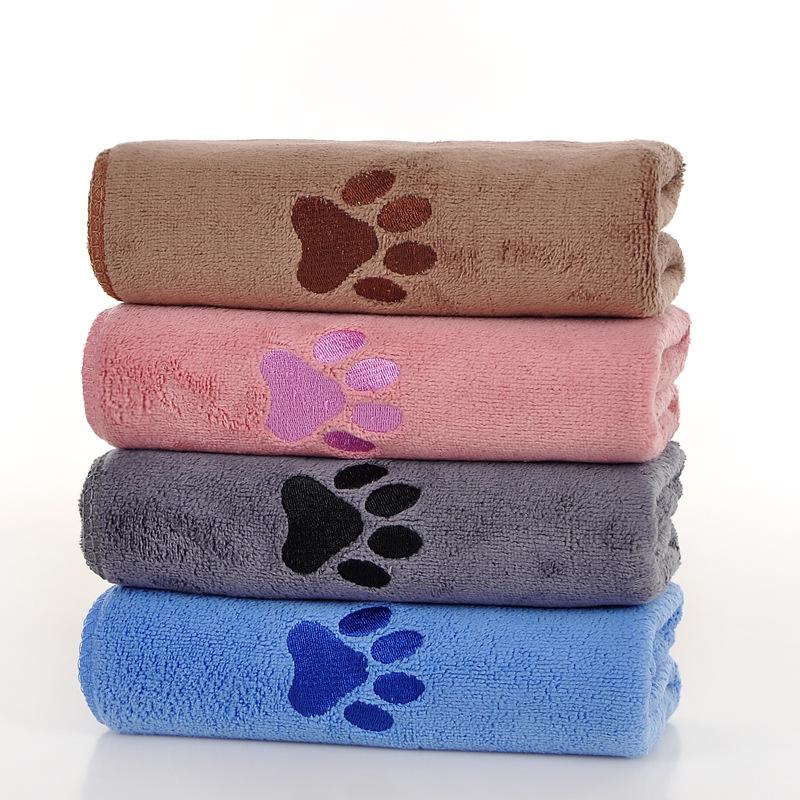 Ultra-absorbent Quick-dry Pet Bath Towel - Large Microfiber for Cats & Dogs