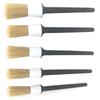 Boar Hair Bristle Car Detailing Brush Set Ultra Soft Car Detail Brushes  Rim Cleaning
