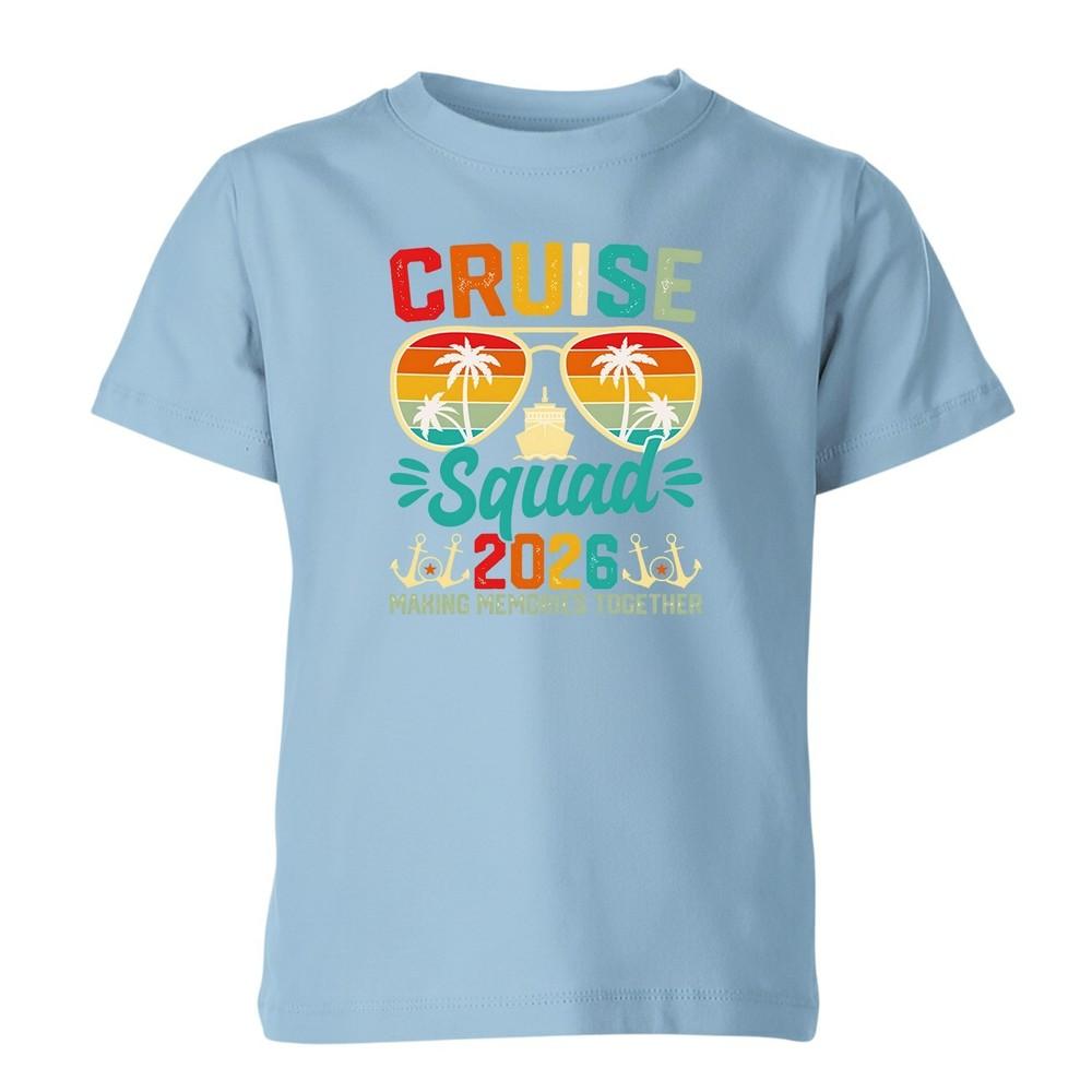 Cruise Squad 2026 Making Memories Together Unisex Kids T Shirt Boys Girls S