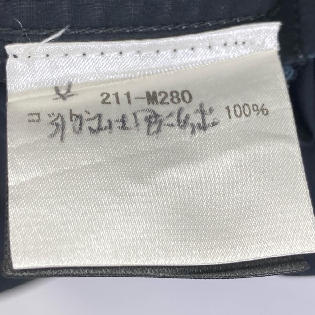 Raf Simons Black 211-M280 Patched Boxy Fit Shirt 21 Stainless Steel Tops 44 blackUsed