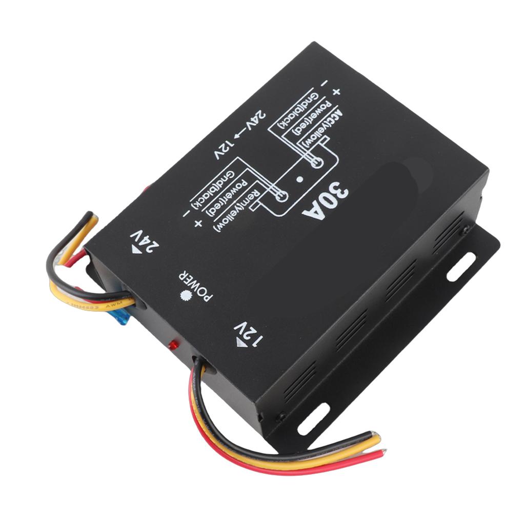 30A Car Power Supply Converter Step Down Inverter 24V To 12V