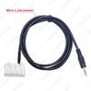 28-Pin 3.5mm Audio Input Cable for Toyota Camry, Corolla, Reiz, and RAV4 AUX