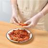 100 Pcs/Box Thickened Disposable PVC Gloves Food-Grade For Catering Kitchen Dishwasher Transparent Durable