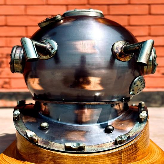 Casco da Subacqueo Commando Casco da Subacquea Subacquei per Acque Profonde Casco da Subacquea Marittimo Casco per Acque Profonde Casco Oceanico da Collezione