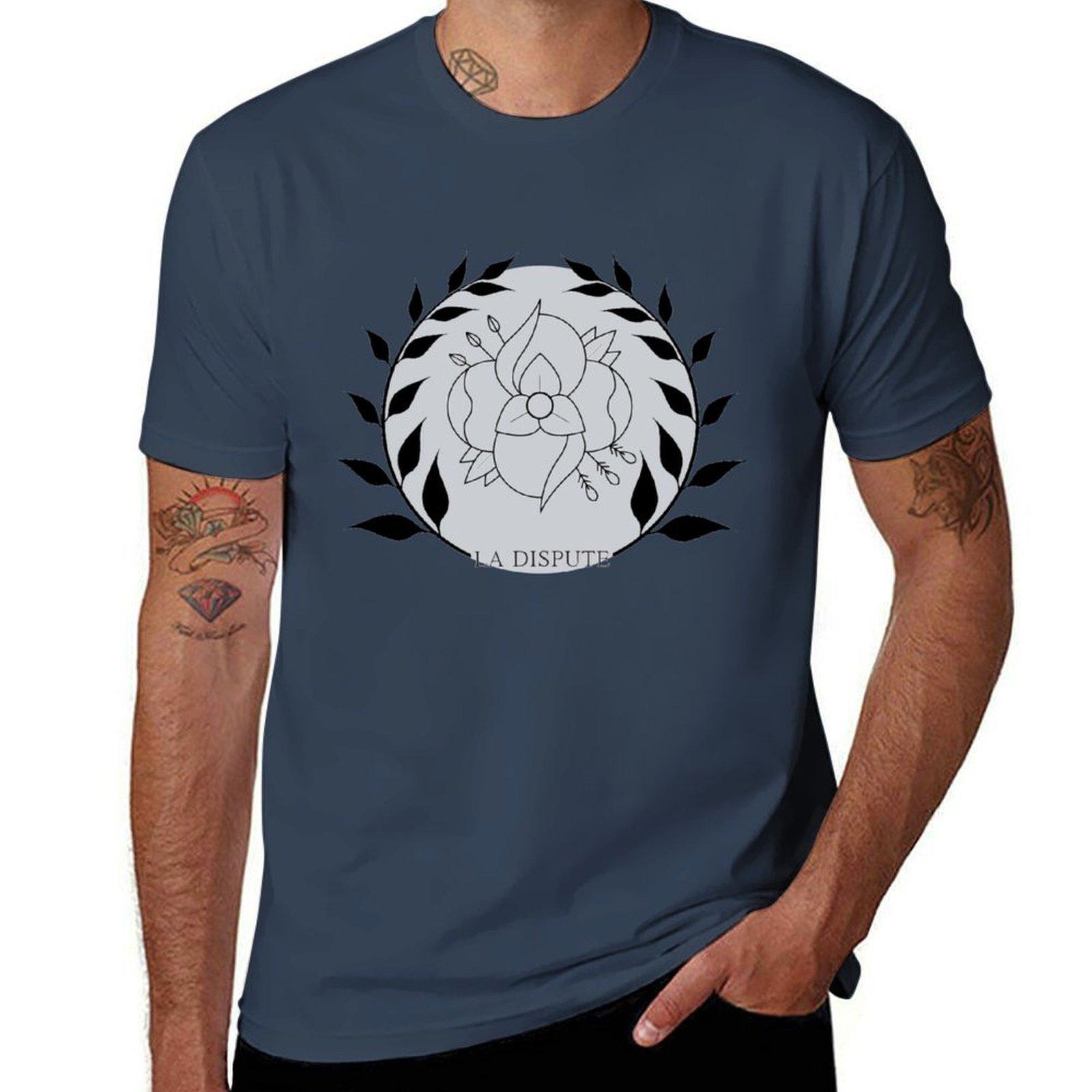La Dispute Laurel Tshirt Casual Streetwear Short Sleeve Tee S