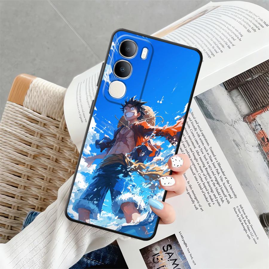 Phone Cover Case for Vivo Y52S Y93 Y71 Y91 Y75 Y81 Y50 Y95 Y51S Y78 V27 V21E V23 V25 V30 V29 Y53S Cool Zoro Anime