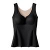 Autumn and winter plastic lift seamless thermal vest with chest pad integrated primer autumn clothes thickened no-wear bra