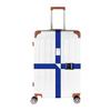 Luggage Strap: One-Word Cross Design, No Combination Lock