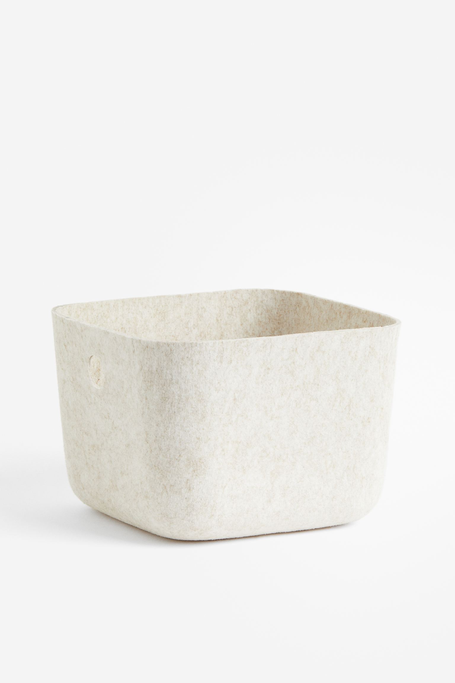 

Felted storage basket