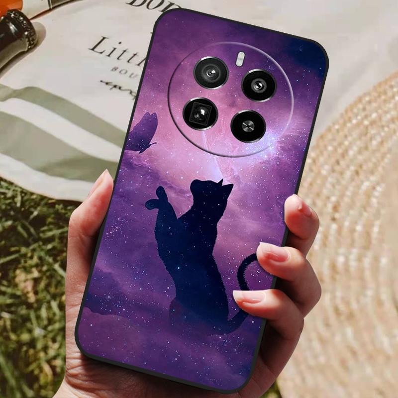 Für Realme 12 Pro Plus Hülle Luxus Handy Silikon Rückseite für Realme 12 Plus Hüllen Realme12 pro+ plus Schutzhülle Capas