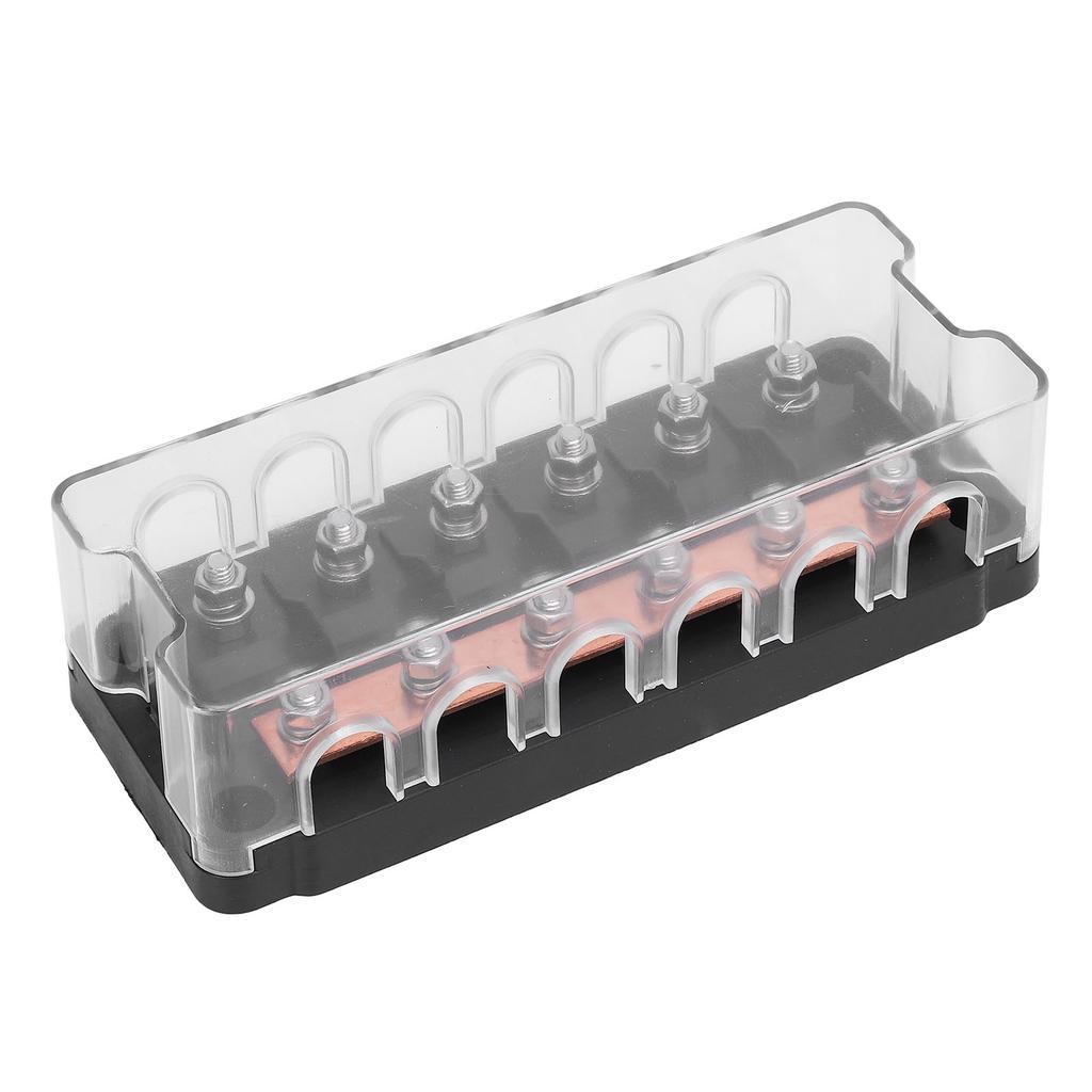 Panel bezpieczników obwodów 6-drożny MEGA AMG 30A 50A 60A 80A 100A 125A Panel bezpieczników łodzi mocowany śrubami