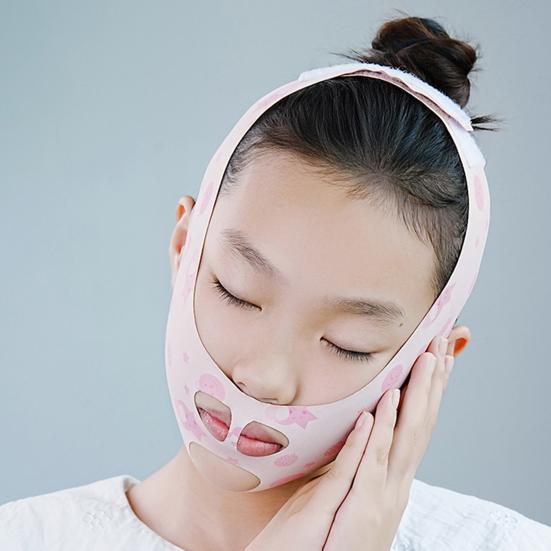 Kids Anti Snore Chin Strap Adjustable Breathable Keeping Mouth Closed Universal Children Sleep Aid Anti-Snoring Jaw Strap Breathing Corrector Device