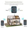 Smart Wireless Doorbell with Remote Control: Ultra-Long Range, Waterproof, Perfect for Elderly & Patients, One-to-Six Call Button System.