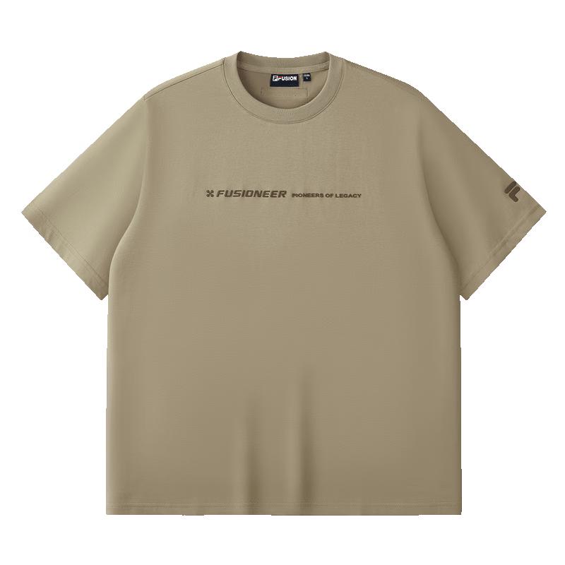 FILA FUSION Men s Short Sleeve Cotton Knit T-Shirt M