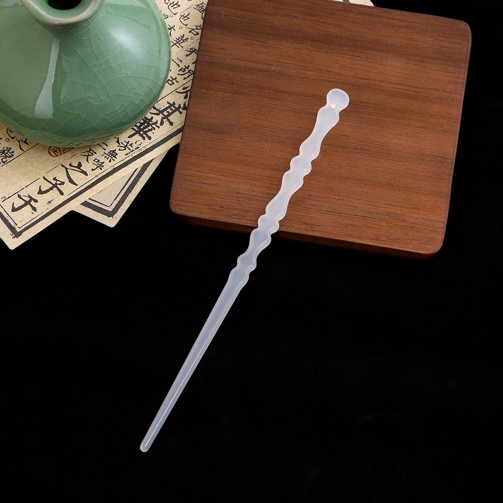 New Chinese Ethnic Style Simple Elegant Xiang Yun Acrylic Hairpin Ancient Style Temperament Hanfu Cheongsam Coiffure Hair Accessory