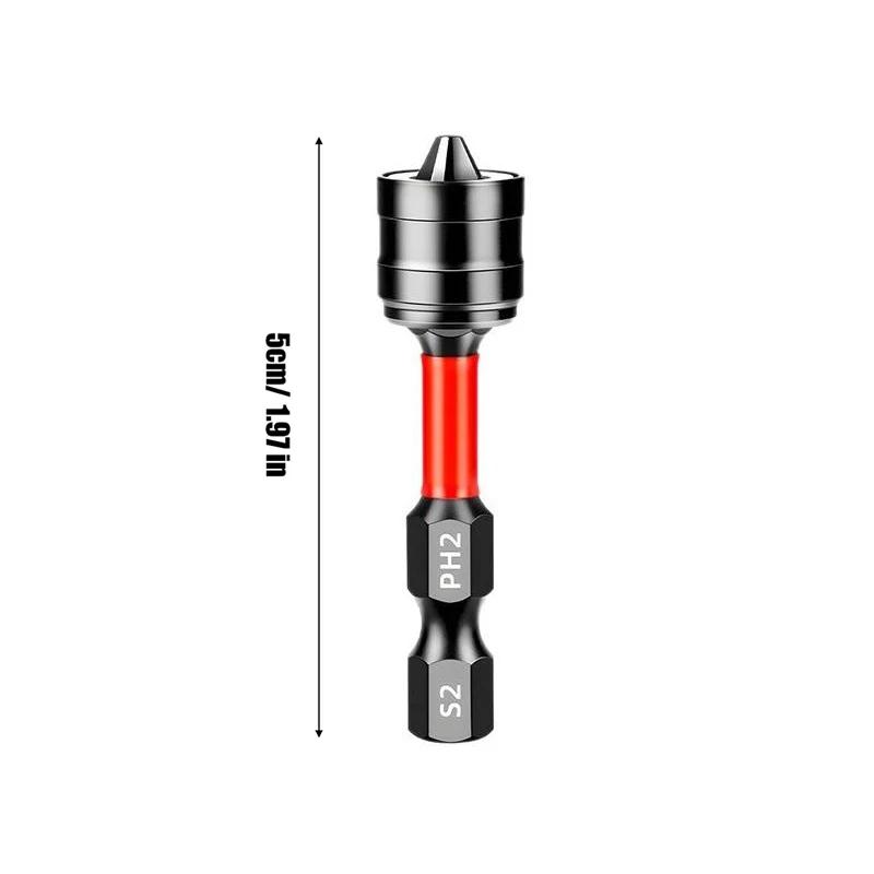 

50mm Positioning Screwdriver Bits Screw Setter for Drywall Gypsum Board Plasterboard Screw Driver Locating Batch Head Tools