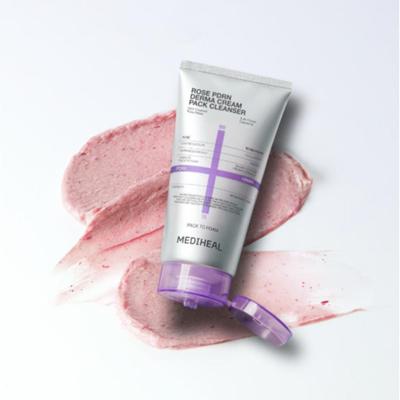 Derma Cream Pack Cleanser Rose PDRN 50ml  Pore-Refining & Elasticity-Boosting Cleanser