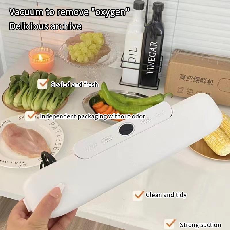 Vacuum Sealer Packaging Machine Food Vacuum Sealer Vacuum Bags Household Vacuum Food Sealing Easy To Use Us Plug