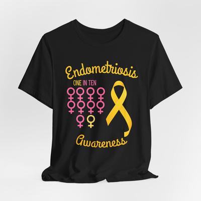 Endometriosis Awareness UnisexTee | One In Ten