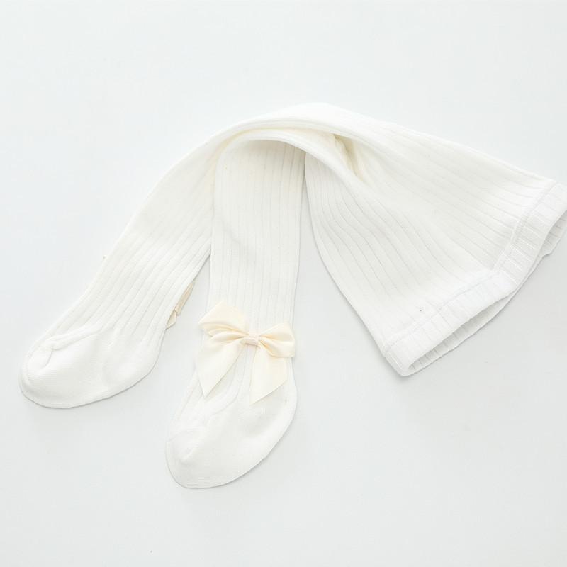 Summer Mesh Baby Tights Soft Cotton Breathable Bowknot Baby Girl Pantyhose Solid Color Kids Stockings Tights