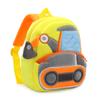 Boys Backpack Cute Excavator Children Plush Backpack Kindergarten School Bag