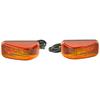 Kijima Cowl Type Turn Signal Lamp KW01 69x29x32mm General Purpose Amber 2 Pieces 219-5142
