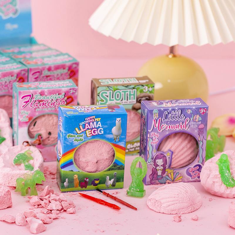 Kids' Archaeology Animal Digging Kit - Mystery Box & Gift for Kindergarten Activities