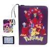 52 Style 400pcs  Card Album 2x2 Loose-leaf Large Capacity Leather Anime Zipper Card Collection Photo Album