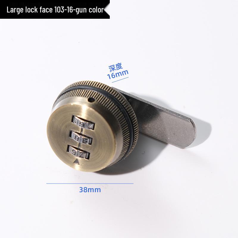 Password Rotary Tongue Lock for Wardrobe, File Cabinet, Mailbox, and Storage Cab