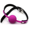Adult Slave Harness Silicone Ball Open Mouth Gag BDSM Bondage Fetish Mouth Restraint Sex Toy for Woman Exotic