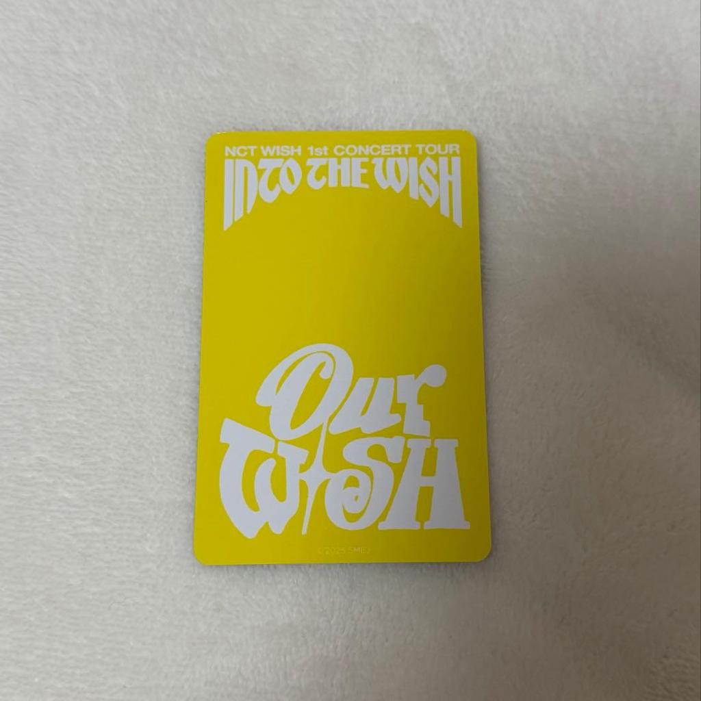 [USED] nctwish Ryo trading card