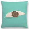 Colorful Cartoon Patterns Throw Pillow Cover With Short Plush Print For Living Room Sofa Decoration Cushion Cover Pillow Covers