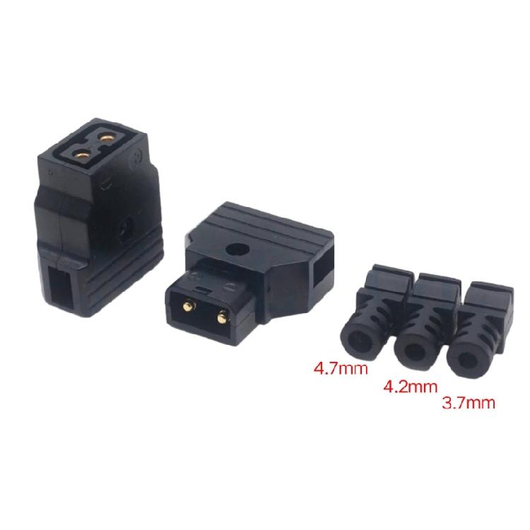Männlicher D-Tap-Stecker für Camcorder-Stromkabel, V-Mount-Akku, DSLR-Kamera