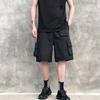IELGY Cool Hong Kong Style Men's Summer Overalls Shorts Men