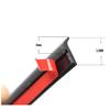 5M Universal Car Rubber Sealing Strip Seal Weatherstrip Edge Trim Slanted T-Type