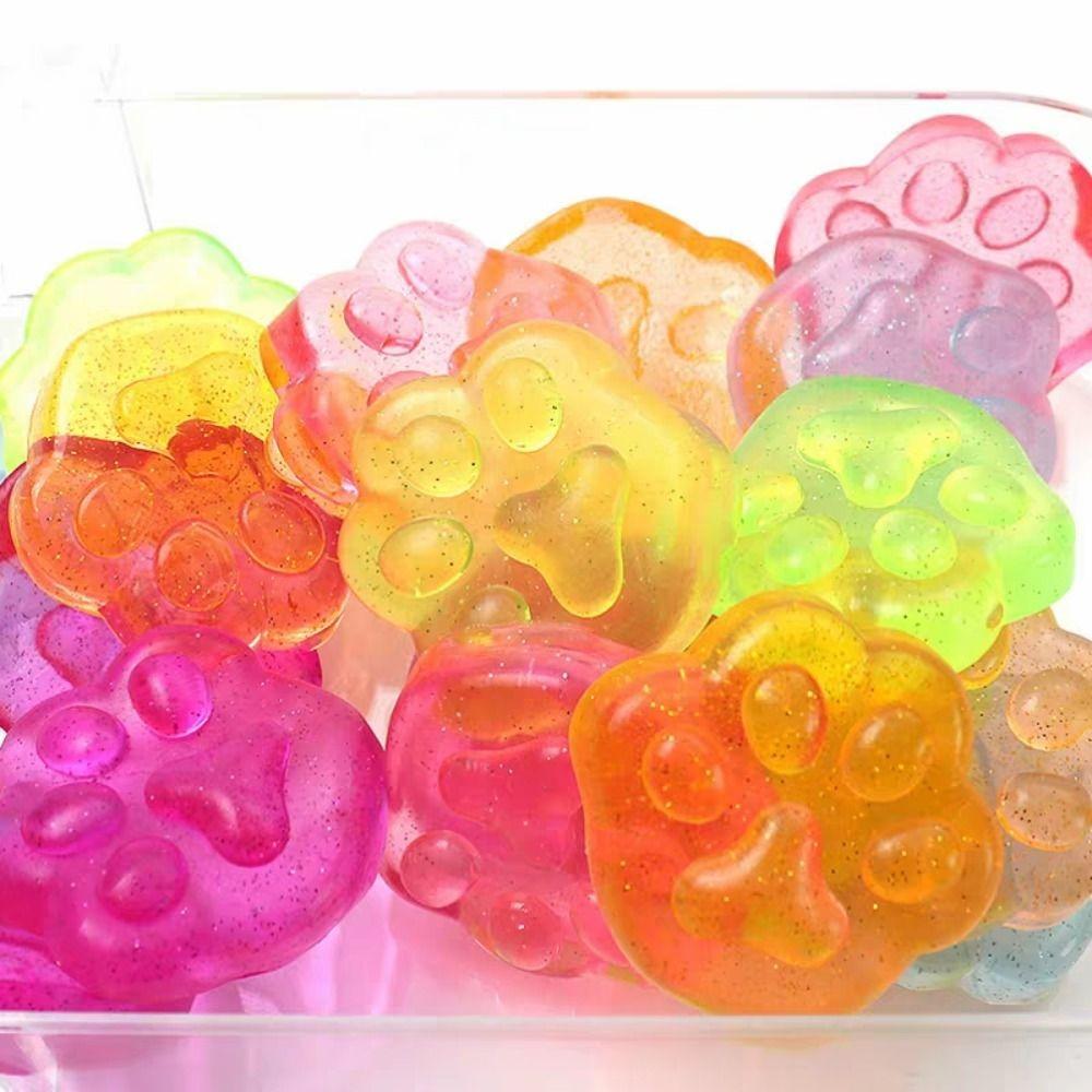 Ice Block Fidget Toy Stress Relief Ice Cube Toys Kawaii Squeeze Toy  Party Favors