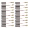 20PCS Carbon Brushes For Motor Angle Grinder 45mm Replacement Spare Parts