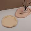 2PCS Epoxy Resin Crafting Molds Large Silicone Trays Moulds Candle Holder Molds Silicone Texture for Jewelry Tray Plate