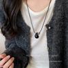 Ins Blogger Denim Love String Necklace New Fashion Trend Sweater Chain Niche Simple Neck Chain Women