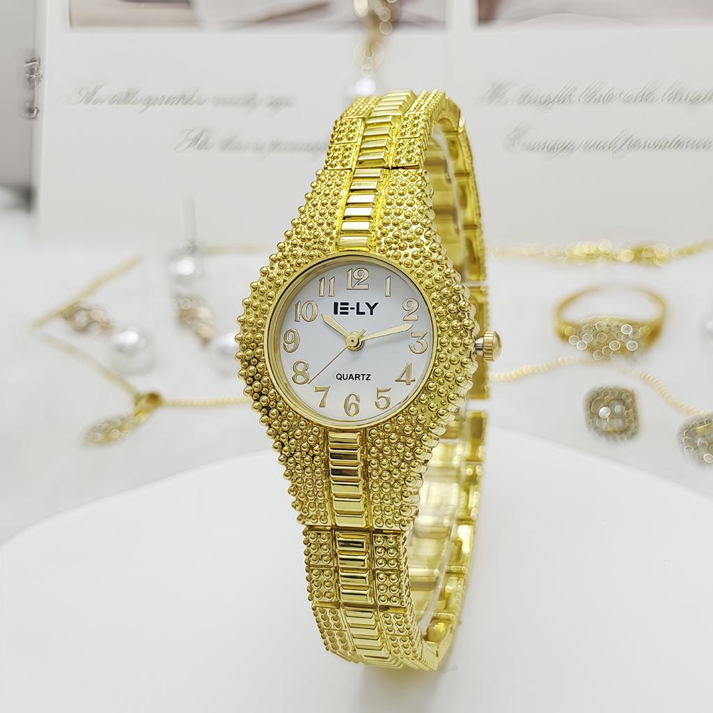 Top Brand Women's Watch Simple Elegant Gold Smal Number Dial Quartz Watches Fashion Wristwatch Montre Relogio Feminino Gifts