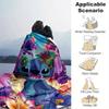 1pc,Stitch Blanket Cute Stitch Home Decor, Soft Stitch Throw Blanket for Couch, Sofa, Bed, Car, Travel, Camping, Office Nap