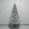 White Christmas Tree Set with 1m, 1.5m, 1.8m Trees - Snow-Decorated Holiday Decor for Home
