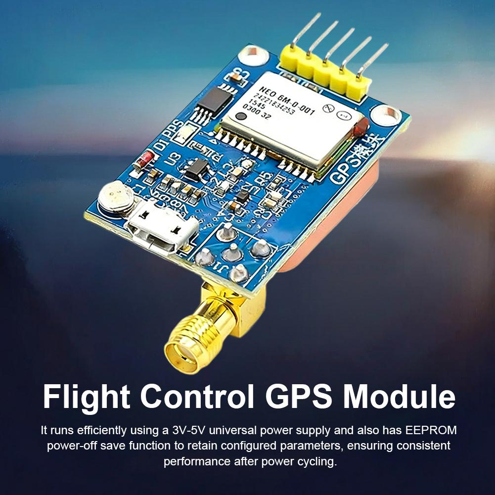 NEO-6M NEO-7M NEO-8M Flight Control GPS Module, Versatile GPS Receiver Module, Ceramic Antenna Module Ceramic Chip